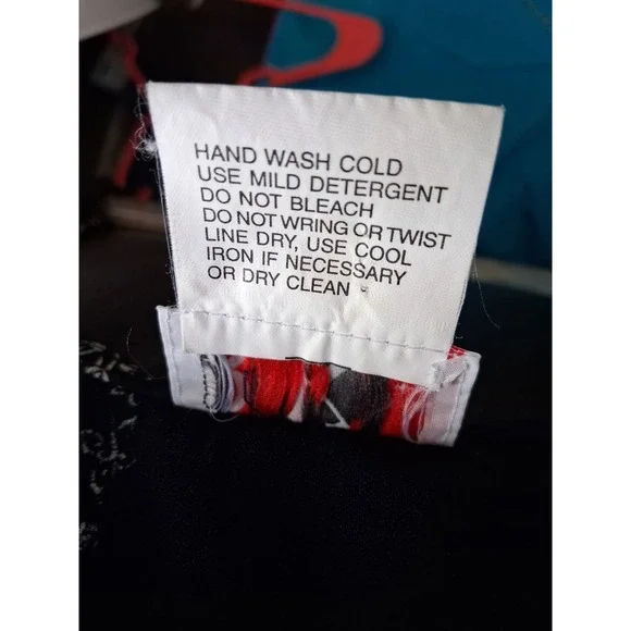 Vintage R & K Originals Floral Maxi Dress Size 16 Sleeveless Summer Travel - Picture 6 of 6